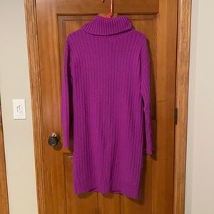 Turtleneck dress